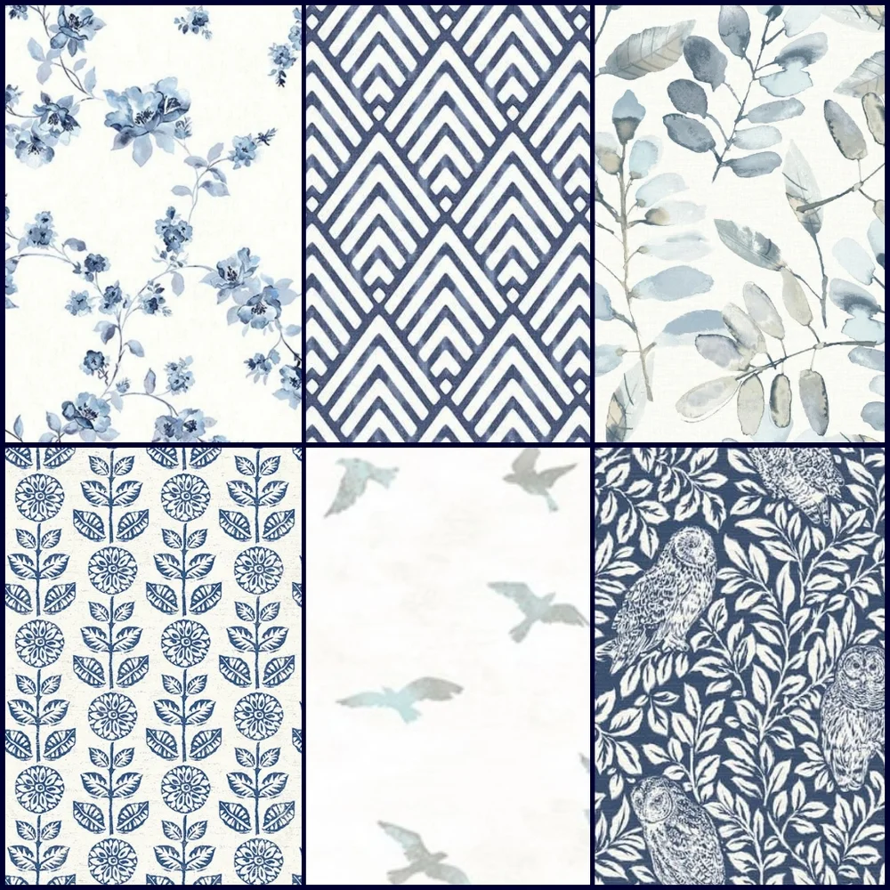 Wallpaper Java Light Gray Medallion Farmhouse Boho